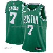Barn NBA Tröja Boston Celtics 2018 Jaylen Brown 7# Icon Edition..